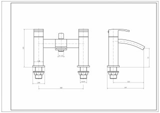 TAP003FL - Technical Drawings