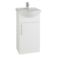 FUR605IM RWF45BASIN - Impakt 450mm Cabinet With Basin Image With Taps